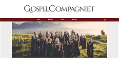 Desktop Screenshot of gospelcompagniet.no